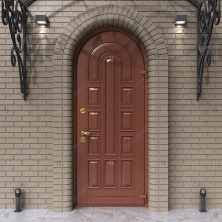 Арочная входная дверь БАСТИОН-3 