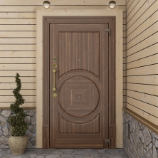 Входная стальная дверь премиум класса для коттеджа или загородного дома