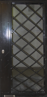 Охранная решётчатая дверь в тамбур СуперЛюкс "Феб"