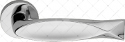 Ручка нажимная Linea Cali FISH CR (хром глянцевый)