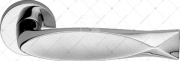 Ручка нажимная Linea Cali FISH MC (хром комбинированный)