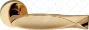 Ручка нажимная Linea Cali FISH OM (золото комбинированное)