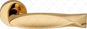 Ручка нажимная Linea Cali FISH OZ (золото глянцевое)