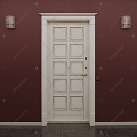 Дверь входная стальная взломостойкая "Дисис"  БАСТИОН-1