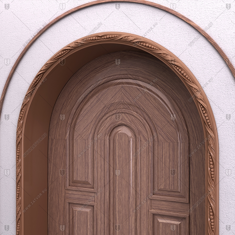 Материалы и конструкция арочной двери