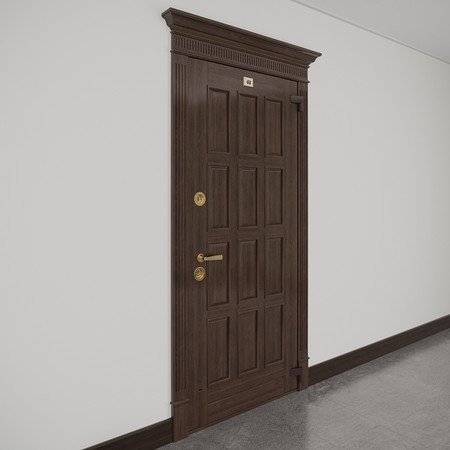 Элитные входные двери в квартиры, офисы и коттеджи с облицовкой из массива дуба