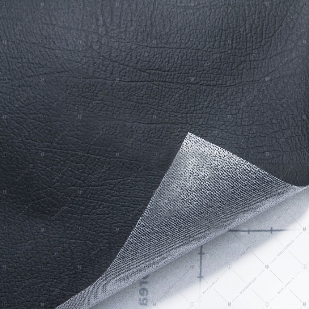 Экокожа самоклеющаяся темно-серая Decoin