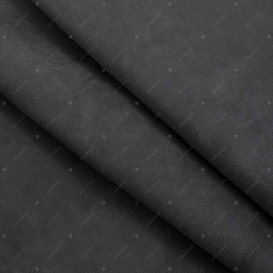 Темно-серая самоклеющаяся алькантара