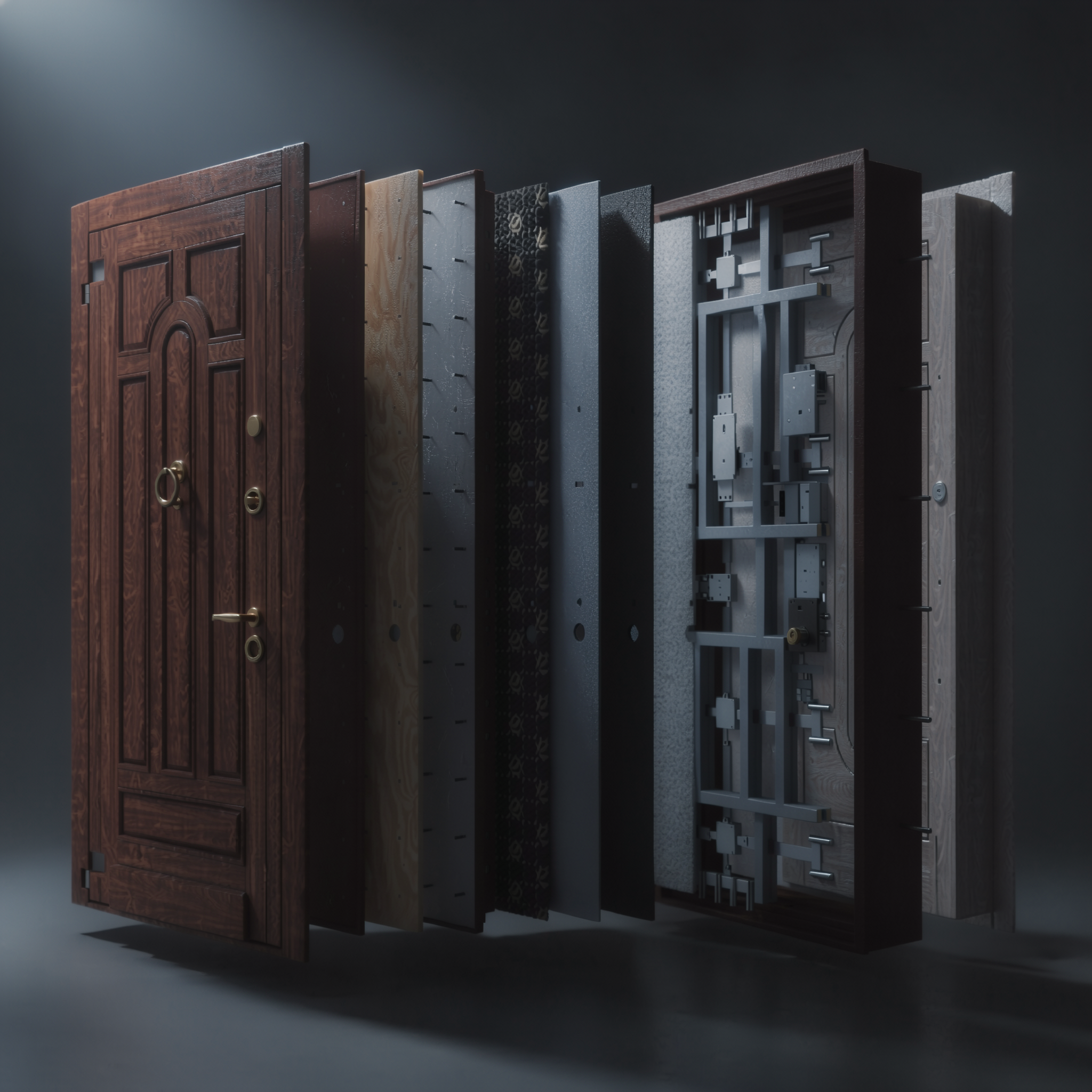 Ключевые элементы дверного блока