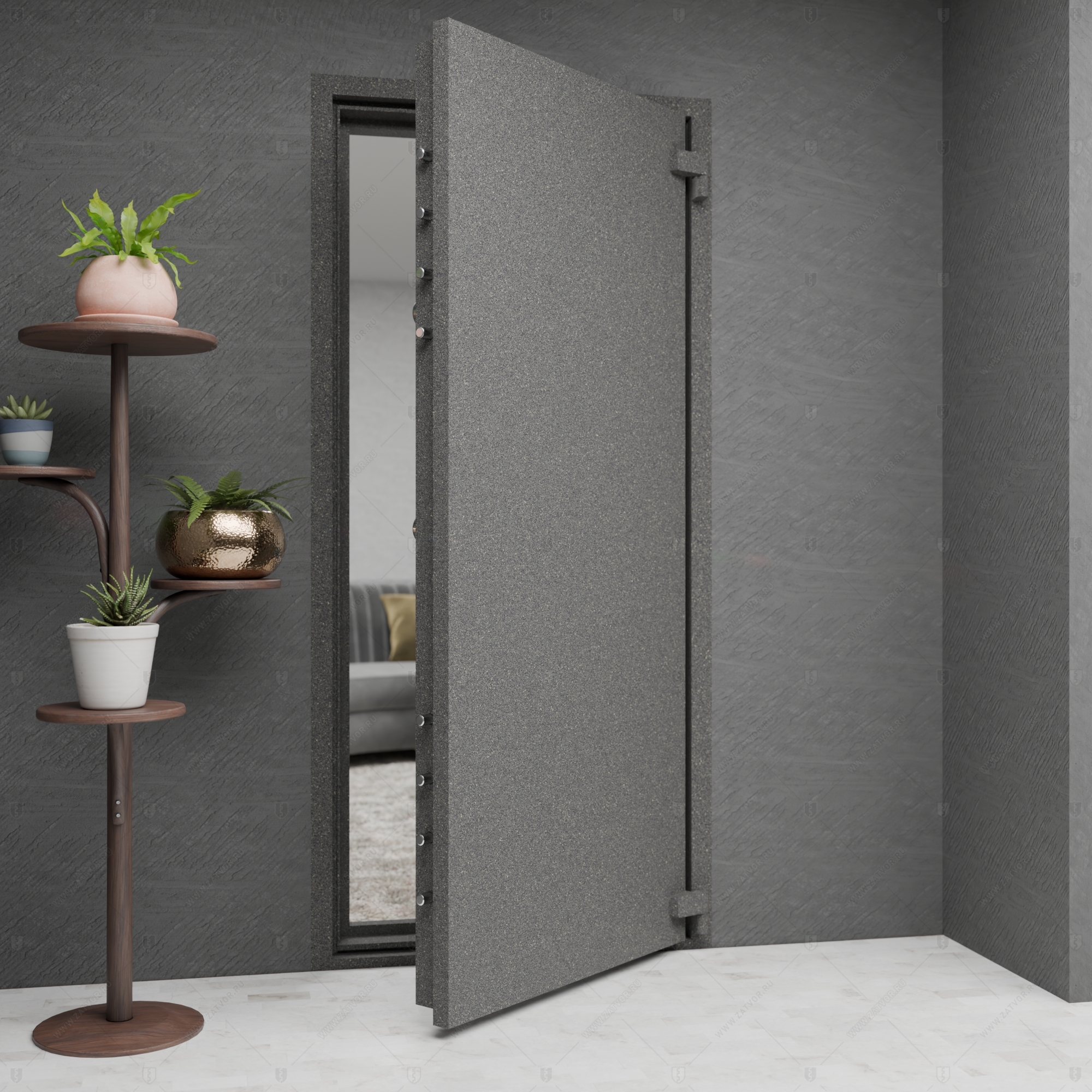 Пожаростойкая стальная дверь "Иапег" БАСТИОН-1_13