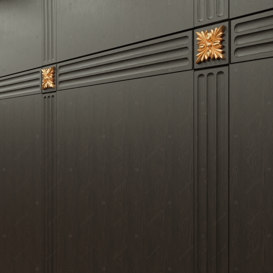 Скрытая дверь "Клото" СуперЛюкс с наружной панелью из МДФ_8