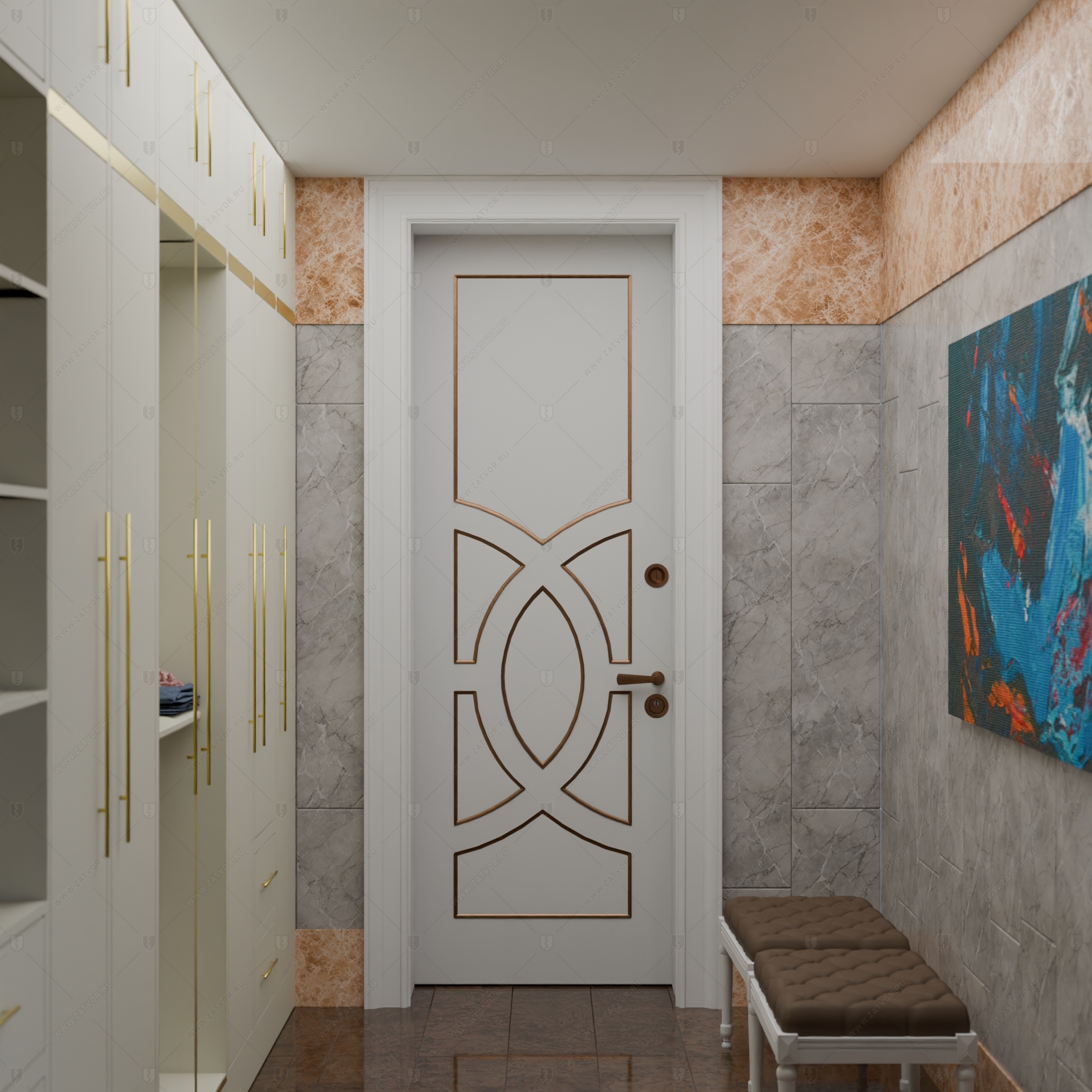 Взломостойкая входная дверь "Аркадия" БАСТИОН-1_3