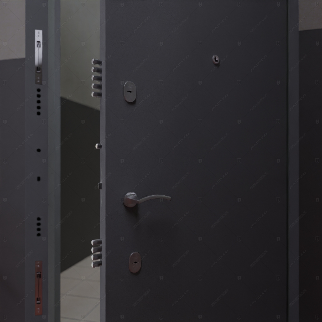 Двустворчатая входная дверь "Фоонт" БАСТИОН-2_8