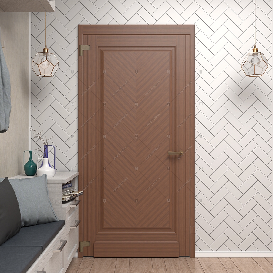 Внутренняя пожаростойкая входная стальная дверь "Тета" СуперЛюкс EIS60_3