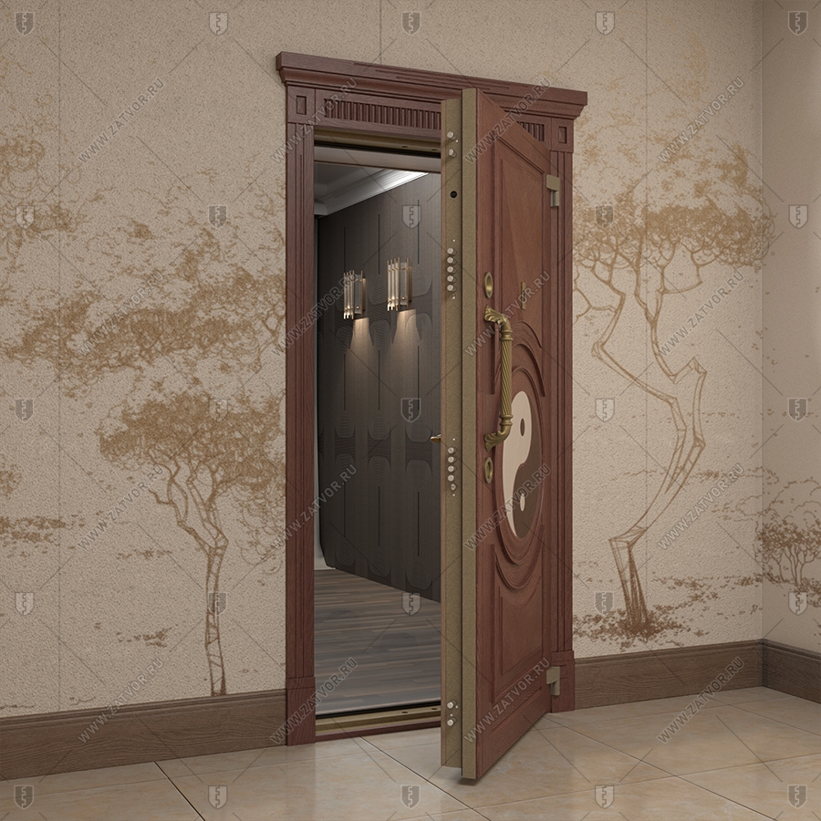 Бронированная входная дверь "Пелор" БАСТИОН-3 BR4 _6