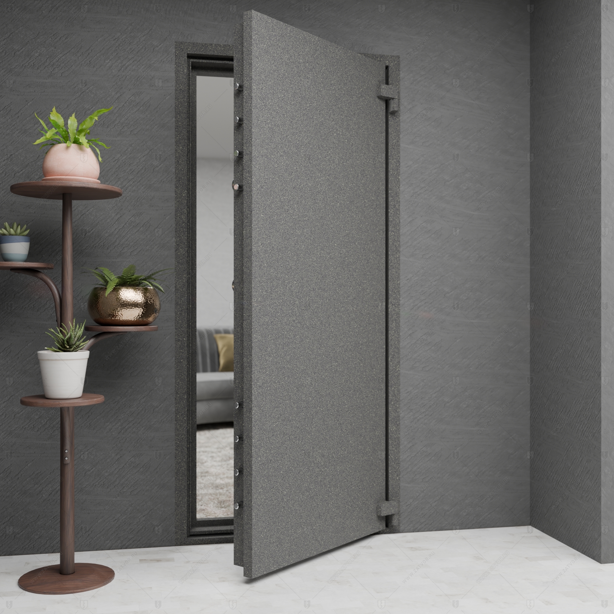 Пожаростойкая стальная дверь "Иапег" БАСТИОН-1_12