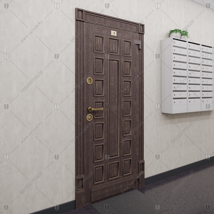 Взломостойкая входная дверь "Амфитрита" БАСТИОН-2_4