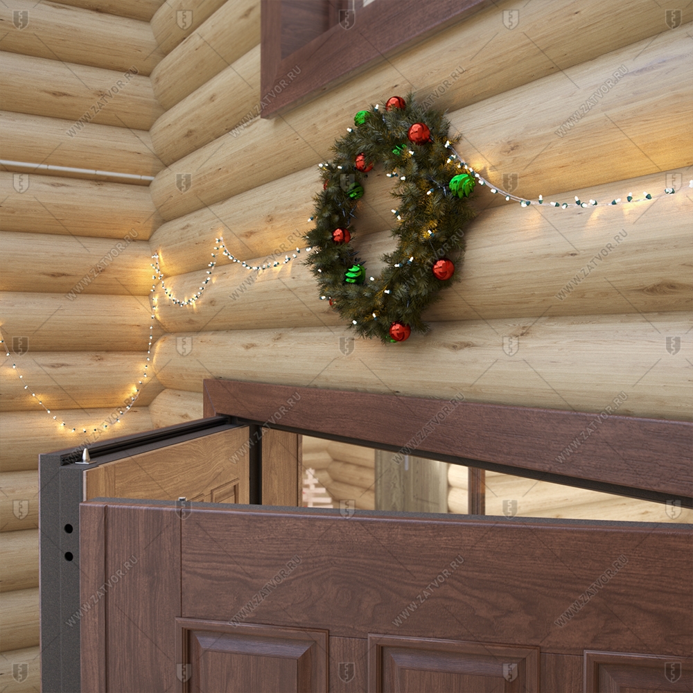 Входная группа для коттеджа на базе "Фоя" БАСТИОН-2_13