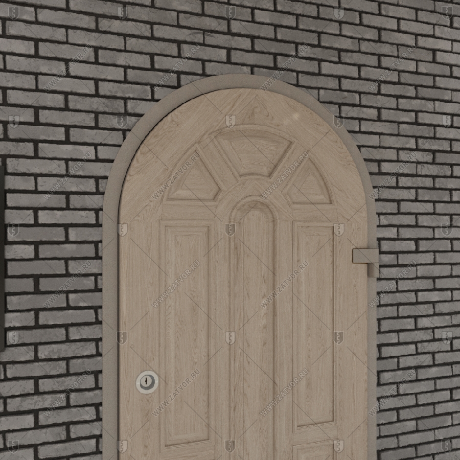 Арочная входная дверь "Климена" БАСТИОН-2_10