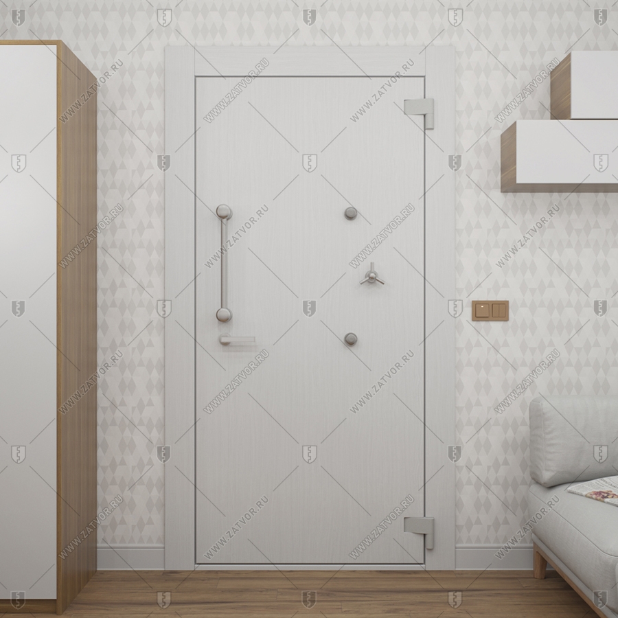 Взломостойкая внутренняя пожаростойкая сейфовая дверь "Апелиот" БАСТИОН-5 EIS60_2