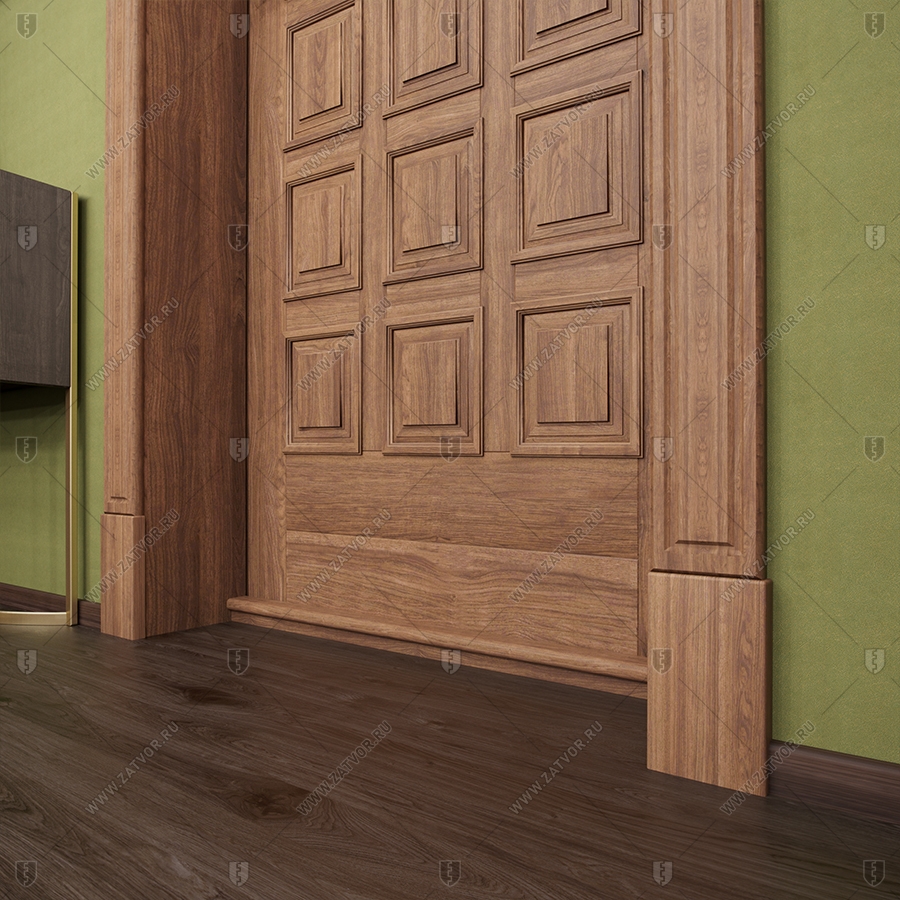 Пулестойкая входная бронированная дверь "Тифон" БАСТИОН-3 BR4_12