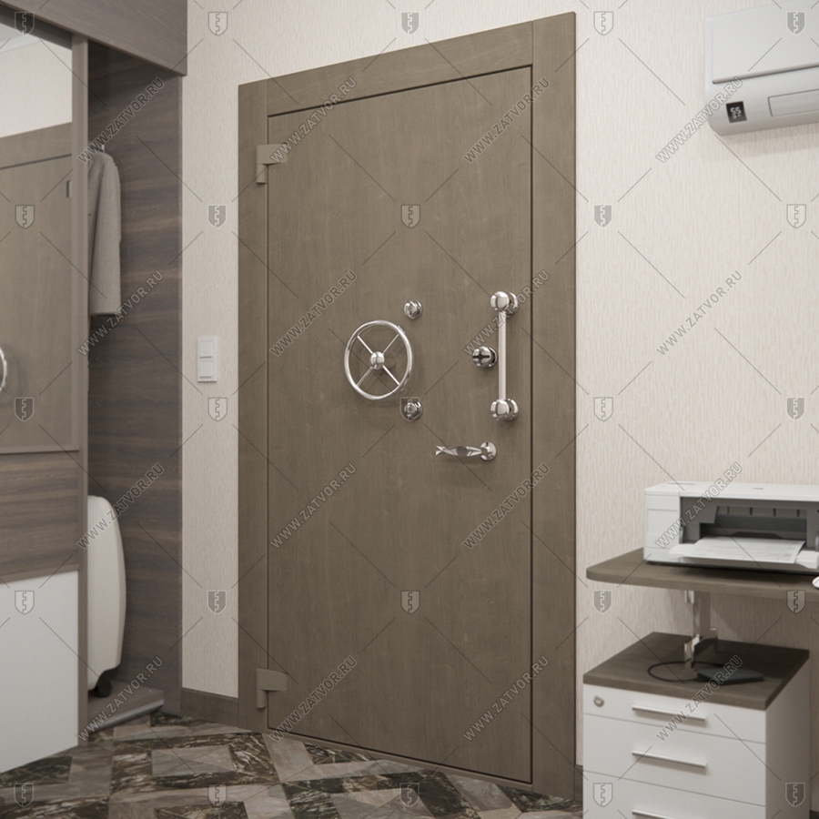 Внутренняя сейфовая стальная дверь "Прометей" БАСТИОН-8_4