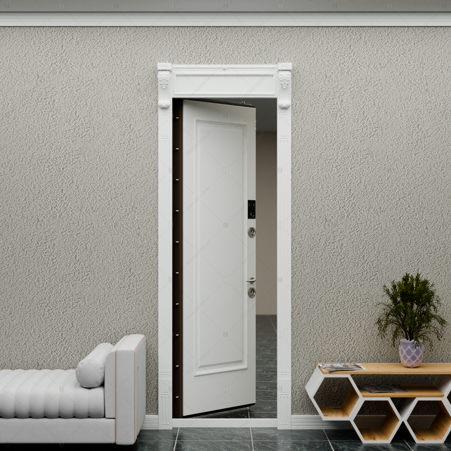 Взломостойкая входная дверь "Евримедонт" БАСТИОН-1_6