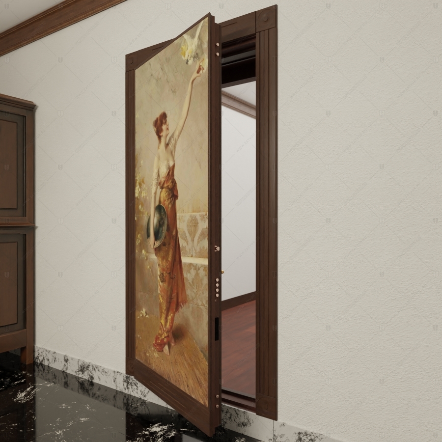 Потайная дверь, замаскированная под картину "Ипсилон" СуперЛюкс_12