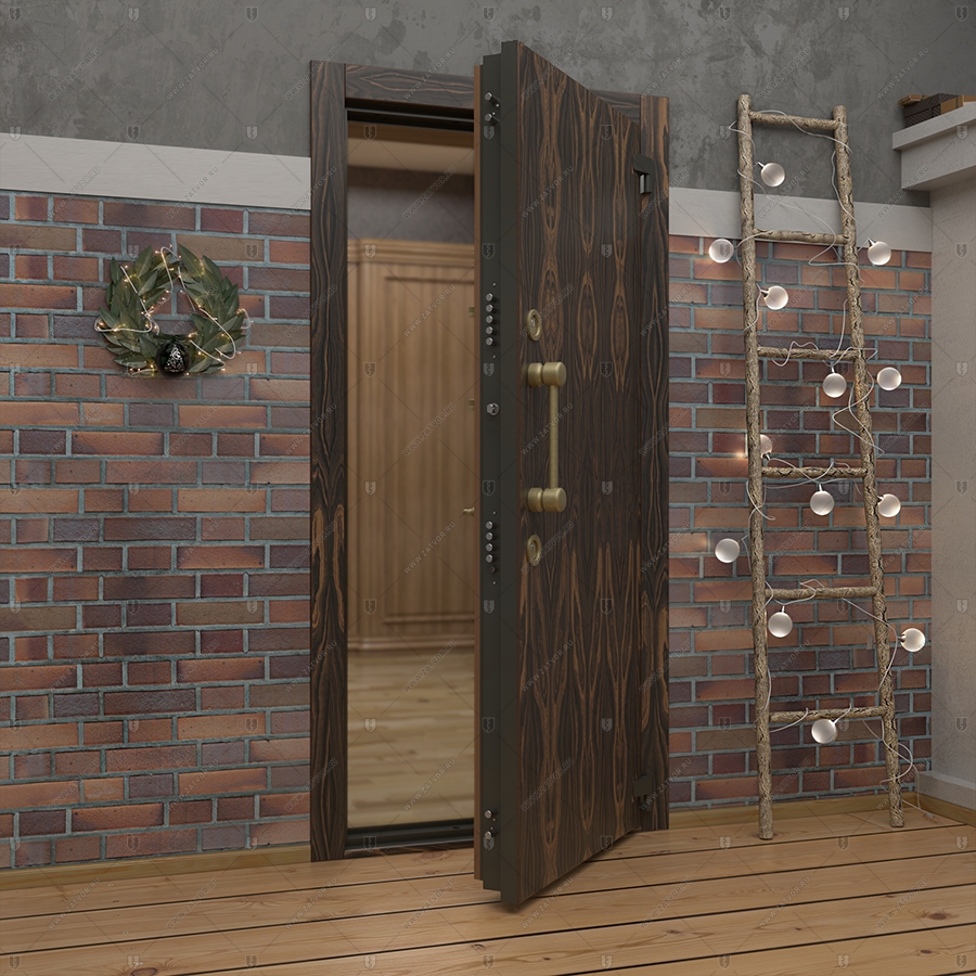 Пожаростойкая взломостойкая входная дверь "Мелибея" БАСТИОН-2 EIS60_6