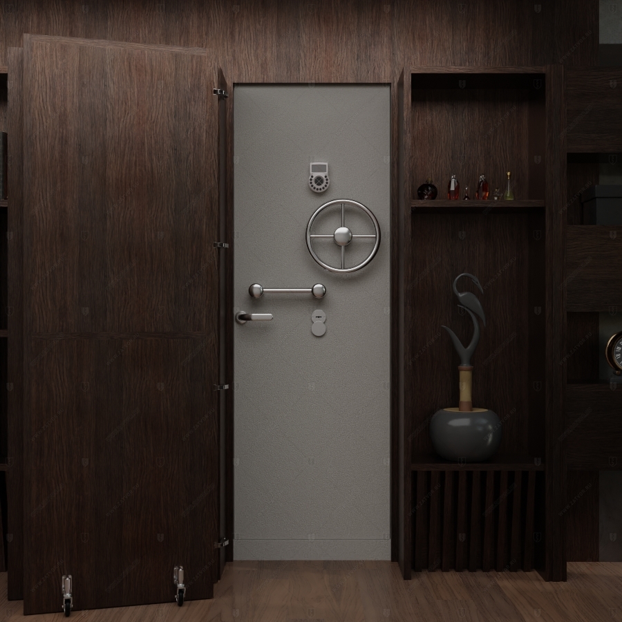 Пожаростойкая внутренняя стальная дверь "Дамис" БАСТИОН-4_3