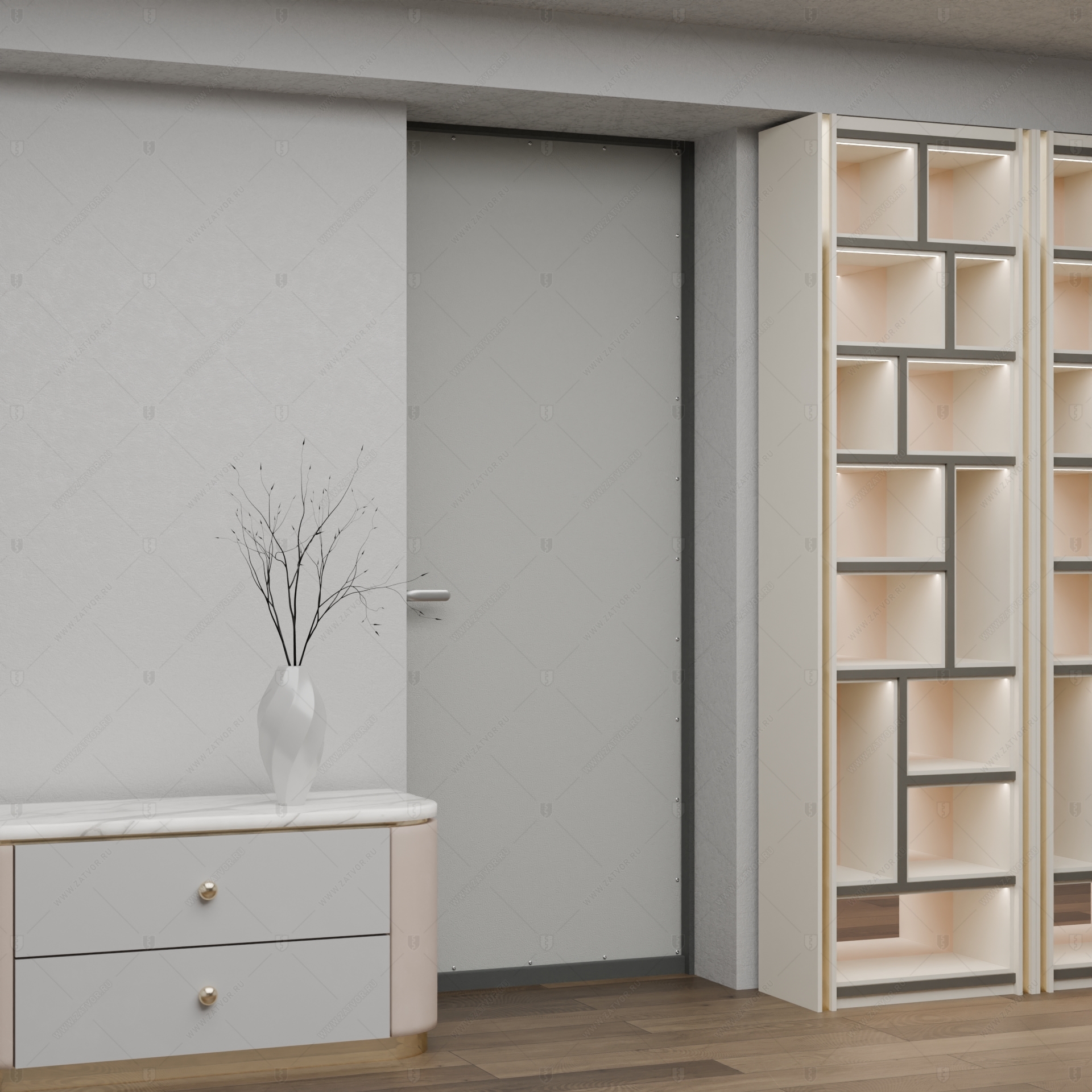 Взломостойкая входная дверь "Крон" БАСТИОН-1_5