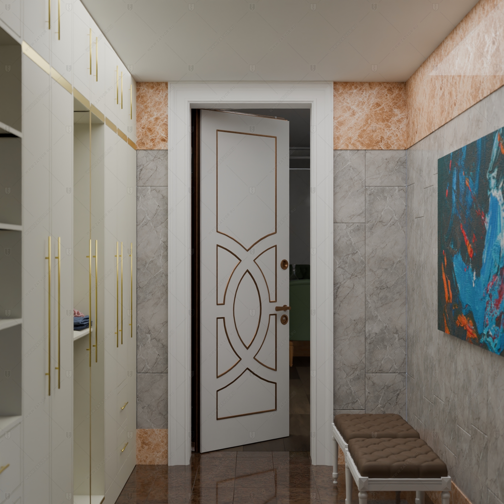 Взломостойкая входная дверь "Аркадия" БАСТИОН-1_7