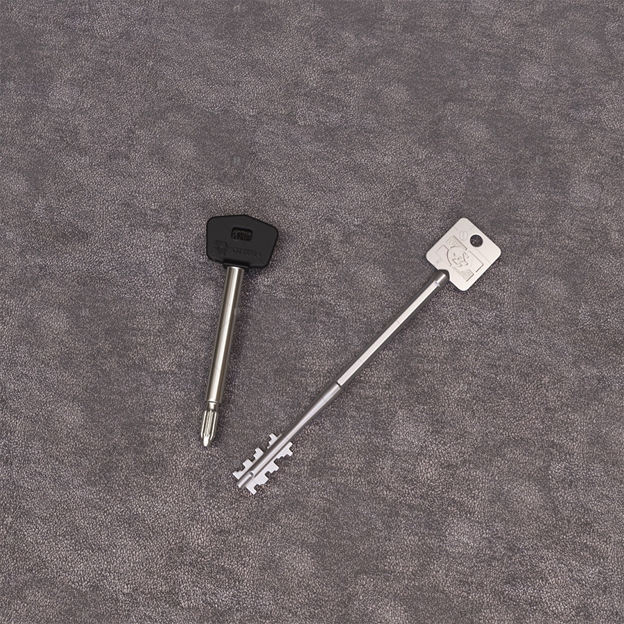 Потайная дверь "Рет" БАСТИОН-3, облицованная кирпичом _17