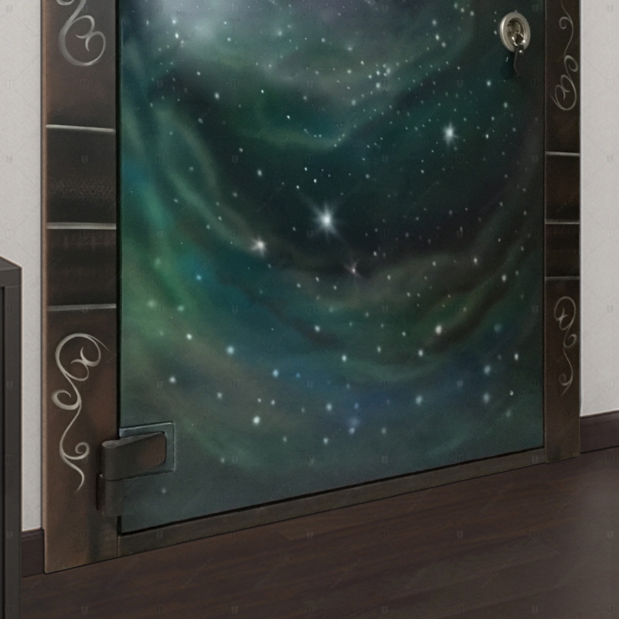 Входная стальная дверь БАСТИОН-2 с аэрографией_8