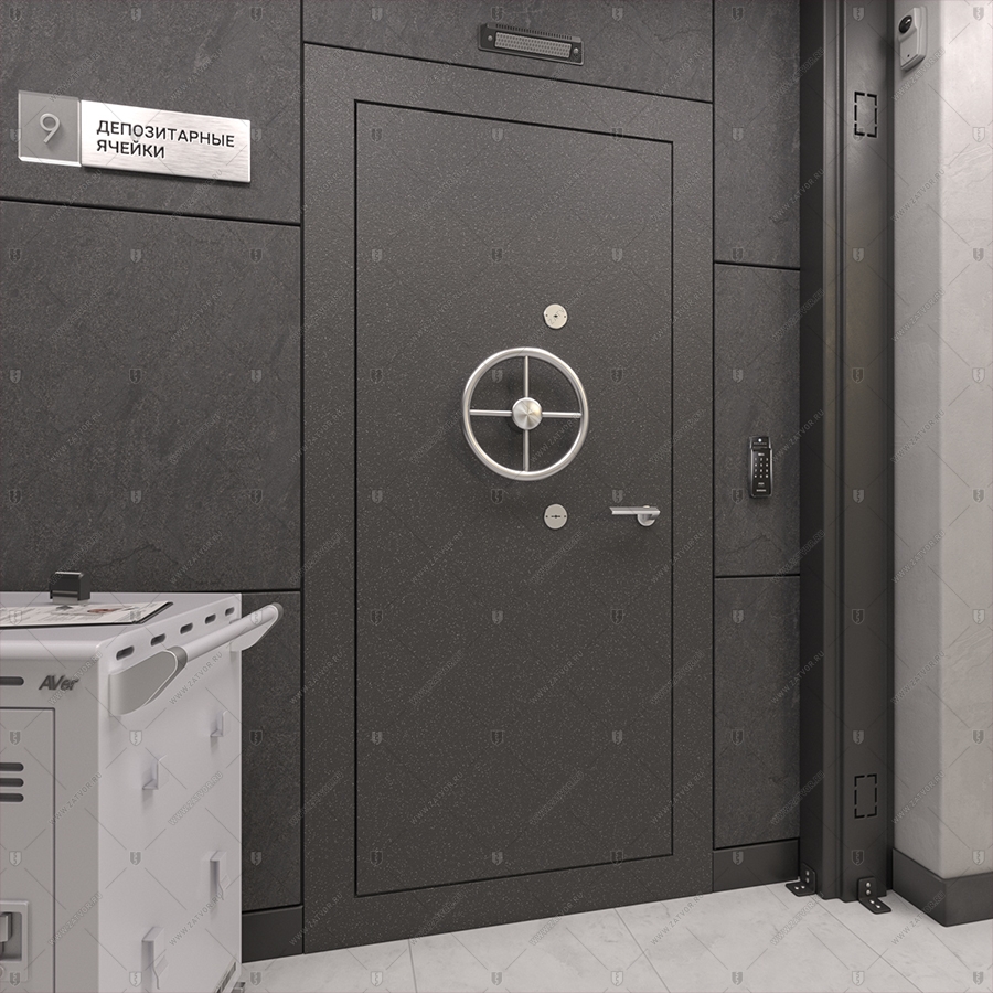 Внутренняя взломостойкая пожаростойкая сейфовая дверь "Перс" БАСТИОН-6 EIS60_4