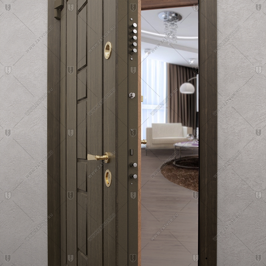 Пулестойкая входная бронированная дверь "Тифон" БАСТИОН-3 BR4_8