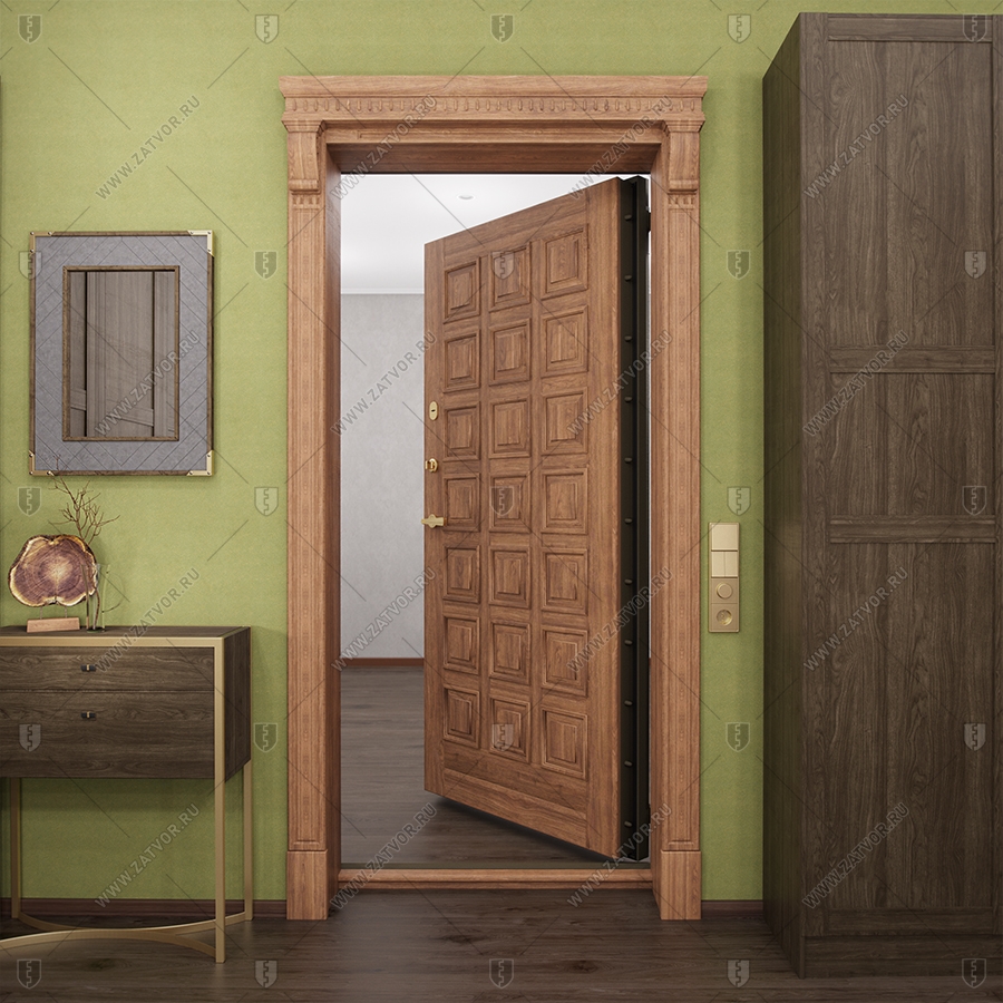 Пулестойкая входная бронированная дверь "Тифон" БАСТИОН-3 BR4_7