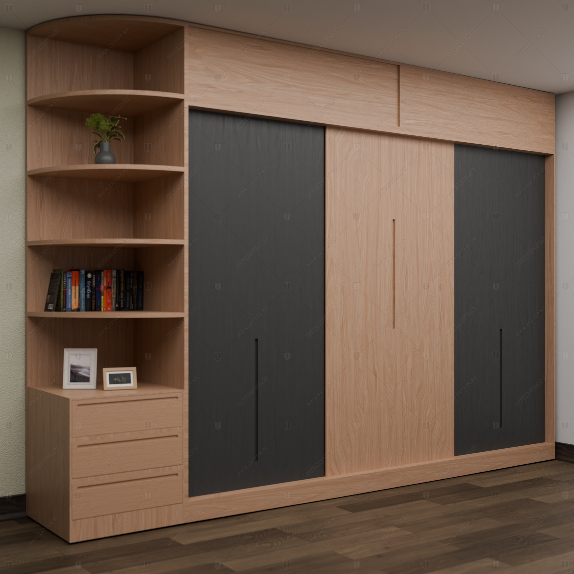 Пожаростойкая внутренняя стальная дверь "Галатея" БАСТИОН-7_13