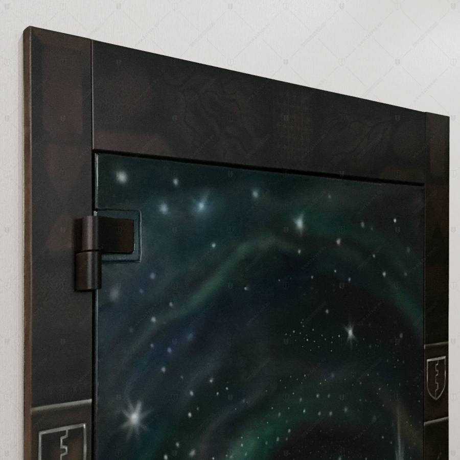 Входная стальная дверь БАСТИОН-2 с аэрографией_6