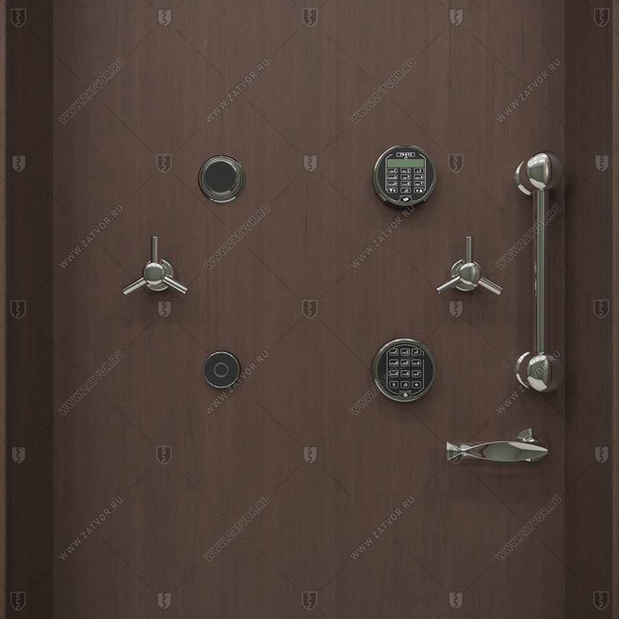 Внутренняя сейфовая стальная дверь "Прометей" БАСТИОН-8_17