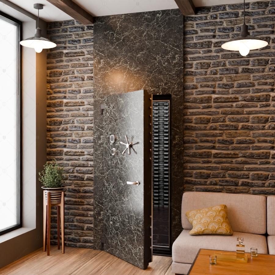 Взломостойкая сейфовая дверь "Аура" БАСТИОН-4_6