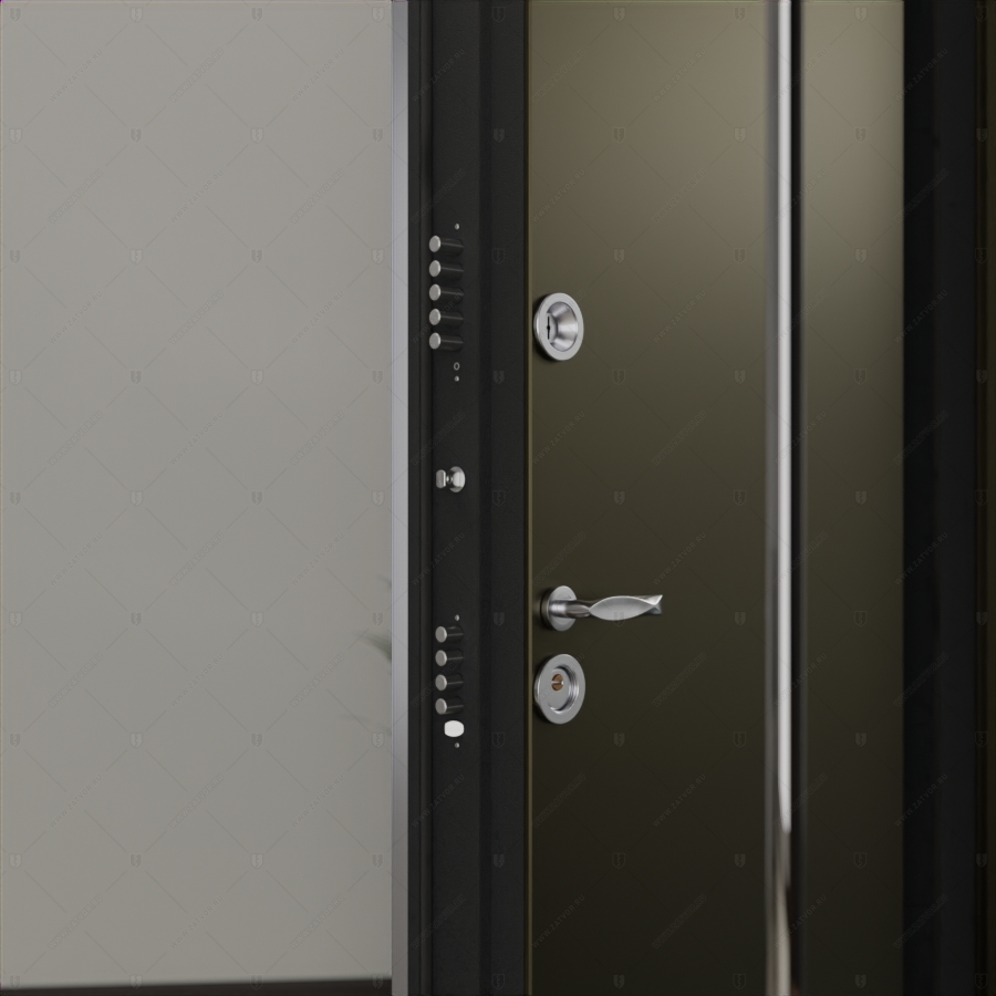 Пожаростойкая внутренняя входная дверь "Рек" БАСТИОН-3 BR4 EIS60_8