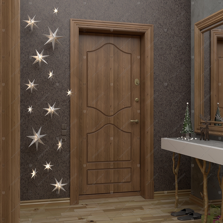 Пожаростойкая взломостойкая входная дверь "Мелибея" БАСТИОН-2 EIS60_5