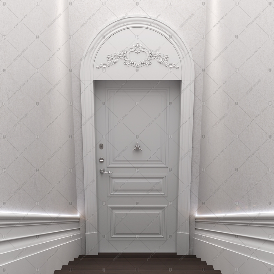 Бронированная арочная входная дверь "Фон" БАСТИОН-3 BR4 _3