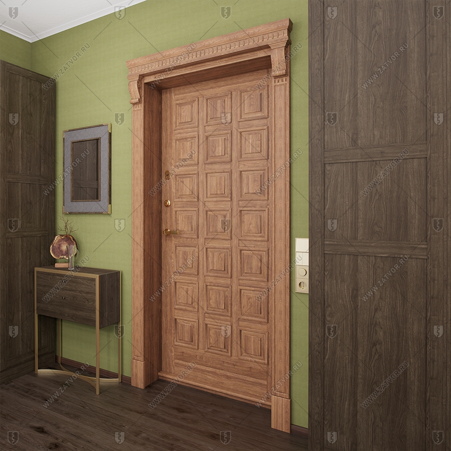 Пулестойкая входная бронированная дверь "Тифон" БАСТИОН-3 BR4_5