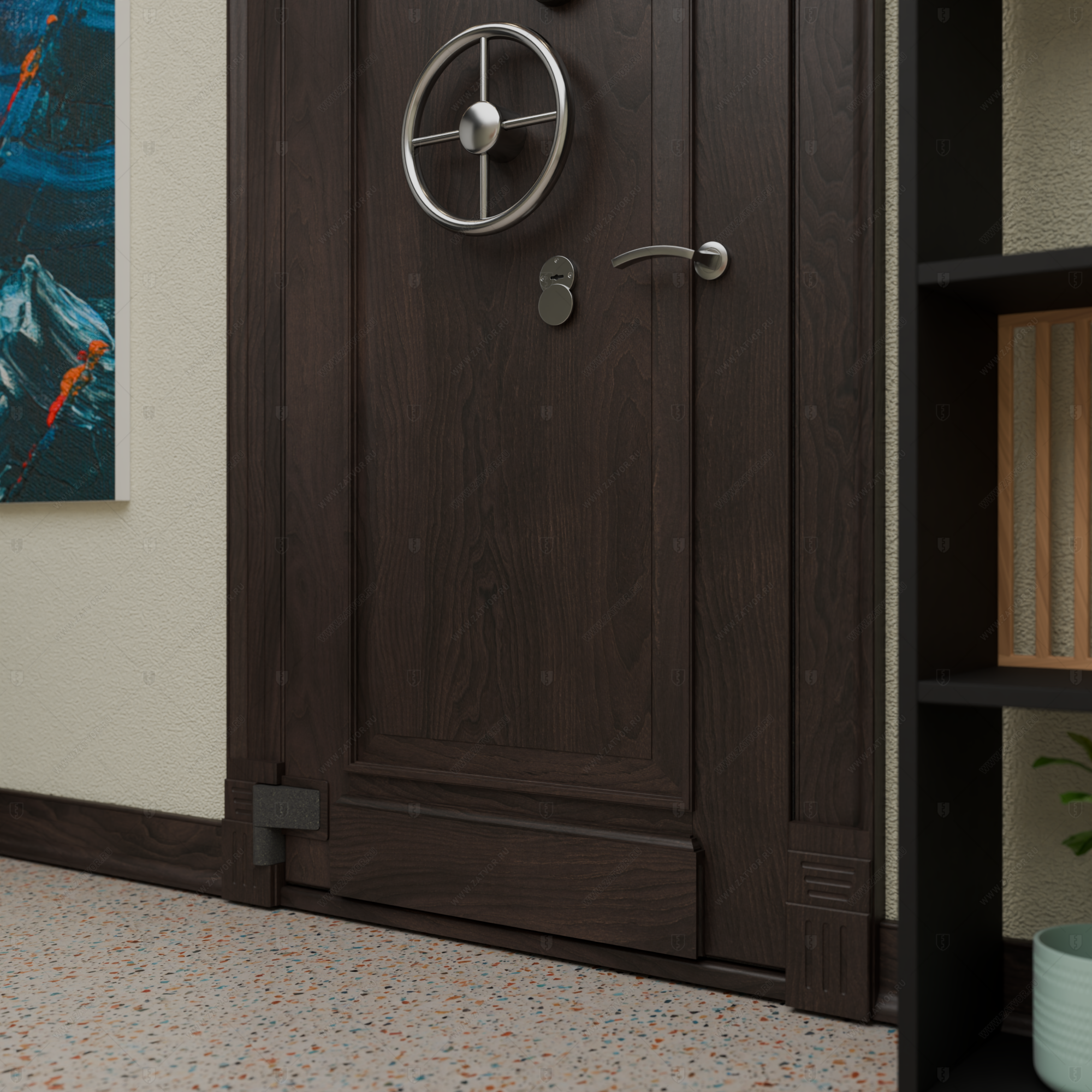 Взломостойкая сейфовая дверь "Фетида" БАСТИОН-6_9