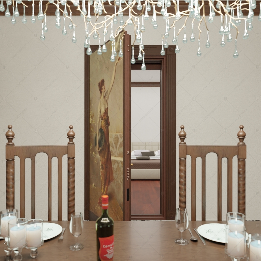 Потайная дверь, замаскированная под картину "Ипсилон" СуперЛюкс_6