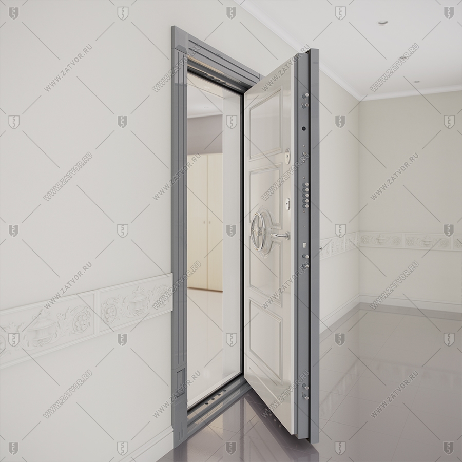 Входная взломостойкая дверь "Эмфрит" БАСТИОН-3 с лакировкой Люкс_6