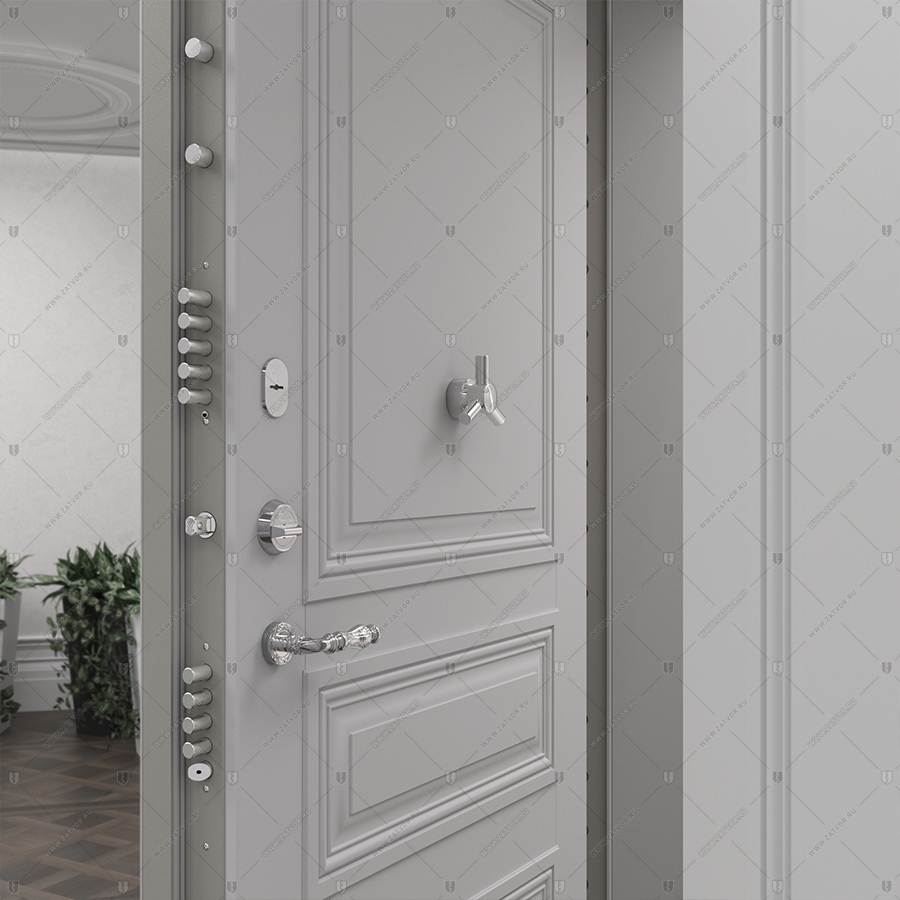 Бронированная арочная входная дверь "Фон" БАСТИОН-3 BR4 _9