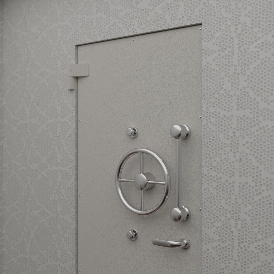 Пожаростойкая внутренняя стальная дверь "Дамис" БАСТИОН-4_8